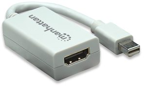 151399 Adaptador Mini DisplayPort a HDMI, Soporta una resolución de 1080p.