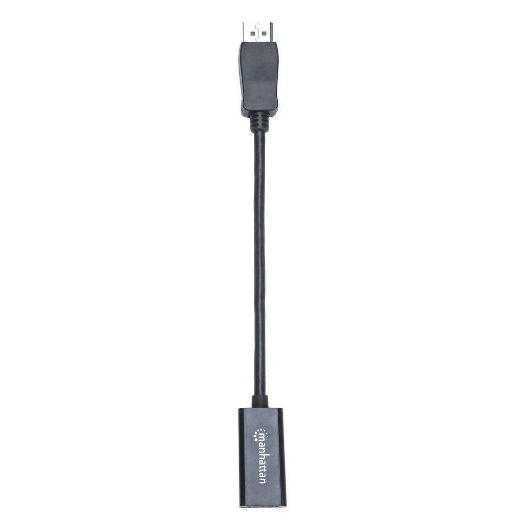 151634 Adaptador Pasivo de DisplayPort Macho a HDMI Hembra, 1080p a 60Hz, Negro; Convierte una señal DisplayPort en una señal HDMI