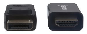 153188 Cable DisplayPort Macho a HDMI Macho, 3 m; resoluciones de video Full-HD hasta 1080p a 60Hz