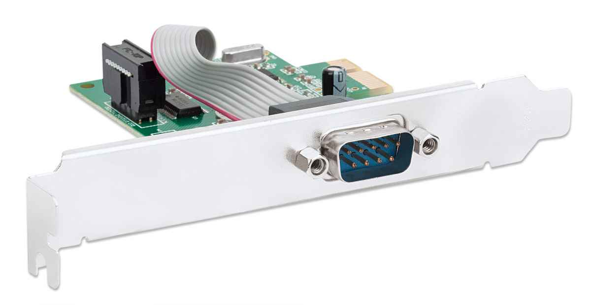 153492 Tarjeta Serial PCI Express, Un puerto, Línea x1, Se puede instalar en buses PCI Express vía x1, x2, x4, x8 y x16.