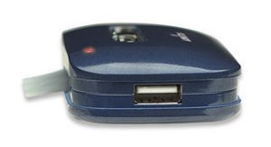 161039 Hub USB de Alta Velocidad 2.0 de 7 puertos V2.0; Cable integrado al hub y posilidad de enrollarse que permite conexiones fáciles.