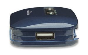 161039 Hub USB de Alta Velocidad 2.0 de 7 puertos V2.0; Cable integrado al hub y posilidad de enrollarse que permite conexiones fáciles.