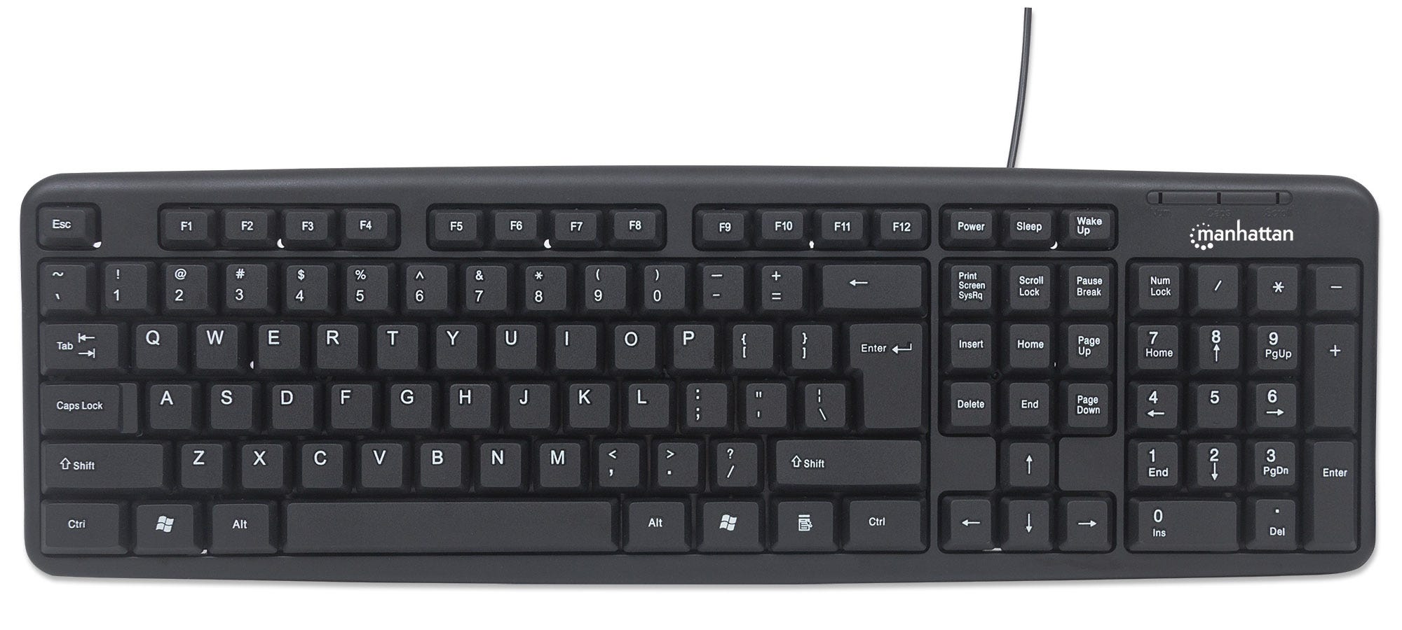 178464 Kit teclado y mouse optico de 1000 ppp, teclado con diseño ergonómico y con amplia área de trabajo, Garantia 3 años.