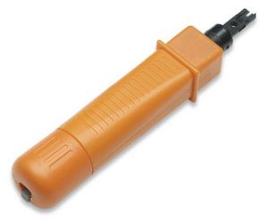 211055 Pinza para ponchar terminal Jack, con control de presion y almacenamiento para punta de respaldo.