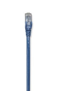 319775 Cable de red, Cat5e, UTP 3.0m color Azul; Contactos con baño de oro para una mejor conexión