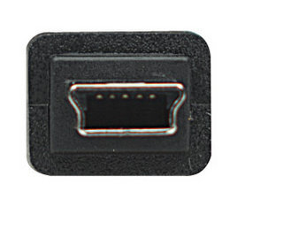 333375 Cable USB 2.0 A macho/ Mini-B macho, 480 Mbps, 1.8 m, Negro