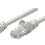 340373 Cable de red Cat6, UTP RJ45 Macho / RJ45 Macho, 3 ft. (1.0 m), Gris
