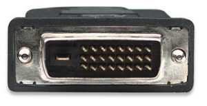 372503 Cable HDMI Macho a DVI-D 24+1 Macho, Enlace Dual, Negro, 1.8m.