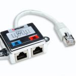 504195 Distribuidor Modular 1x2 RJ45
