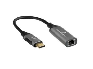 Adaptador USB-C a ETHERNET RJ45 PERFECT CHOICE PC-101277, USB C, RJ45, Negro