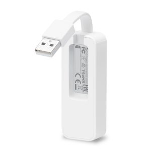 Adaptador USB- Ethernet RJ45 TP-LINK UE200, Color blanco