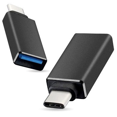 Adaptador USB V3.0 Tipo C Macho a USB Tipo A Hembra (651480), Brobotix