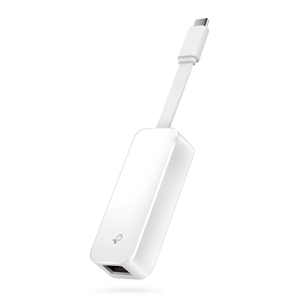 Adaptador de Red USB Tipo -C a RJ45 Gigabit Ethernet (UE300C) 1 Puerto USB 3.0 ,1 Puerto 10/100/1000 Mbps RJ45 Ethernet