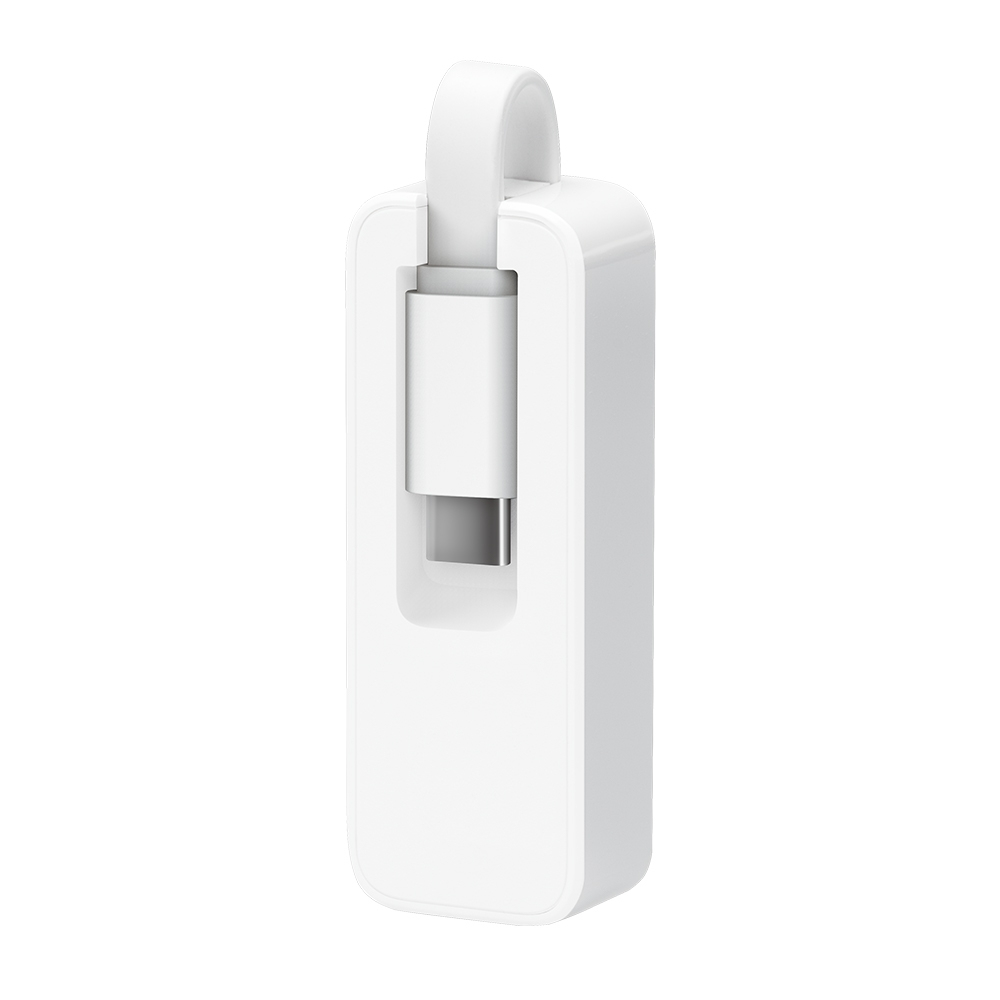 Adaptador de Red USB Tipo -C a RJ45 Gigabit Ethernet (UE300C) 1 Puerto USB 3.0 ,1 Puerto 10/100/1000 Mbps RJ45 Ethernet