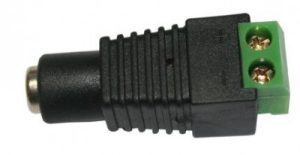 Adaptador de energía para cámaras DC hembra. Marca Provision (PR-C09).