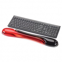Alfombrilla para Teclado y Reposamuñecas KENSINGTON P5114, Negro, Rojo