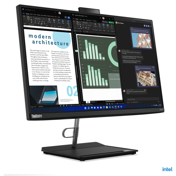All in One LENOVO ThinkCentre Neo30a , 23.8 pulgadas, Intel Core i5, 8 GB, 256 GB SSD, Windows 11 Pro