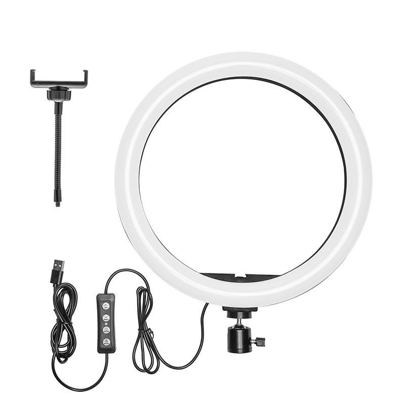 Aro de Luz Gimli Serie 2000 Yeyian YSL-12L-01, Negro, Bluetoooth