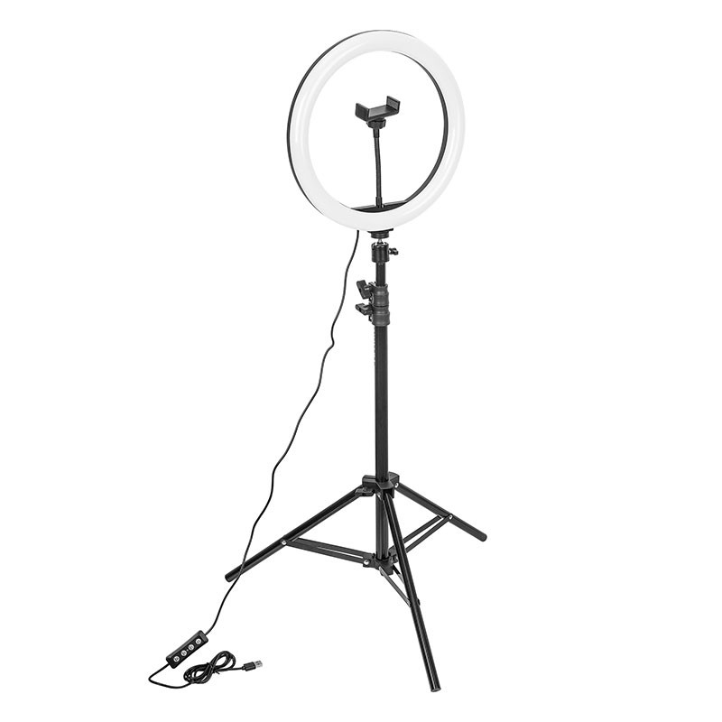Aro de Luz Gimli Serie 2000 Yeyian YSL-12L-01, Negro, Bluetoooth
