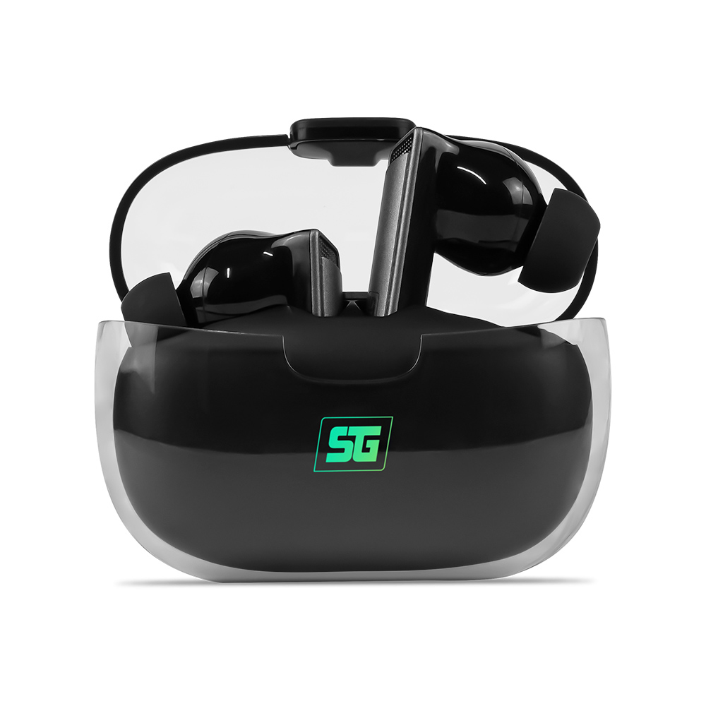 Audífonos. Vorago Start the Game ESB-301-PRO.TWS Bluetooth manos libres IPX5. LED 35 hrs