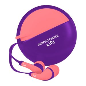 Audífonos alámbricos con micrófono BUBBLE GUM rosa PC-116493