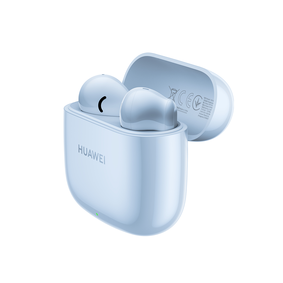 Auriculares Huawei FreeBuds 2 SE Blue, estuche de carga: aprox. 60 minutos.