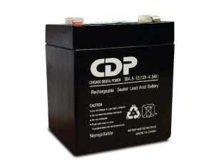 Batería CDP B-12/4.5, Negro, 12 V