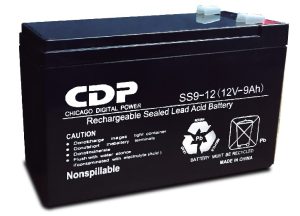 Batería modelo CDP, Negro, 12 V