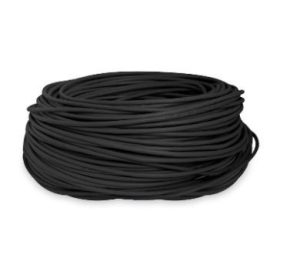 Bobina UTP, CAT6, 100 m, Exterior Doble Forro, Negro, CCA, BROBOTIX 176122