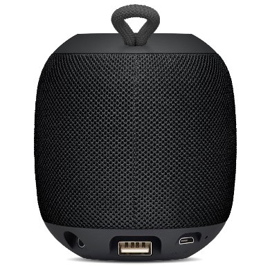 Bocina Bluetooth FM Redonda N BROBOTIX 263069 , Negro