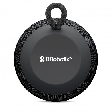 Bocina Bluetooth FM Redonda N BROBOTIX 263069 , Negro