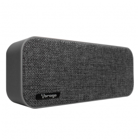 Bocina Portátil Bluetooth VORAGO BSP-150, Gris, 100 Hz ~ 18 KHz , 3W*2