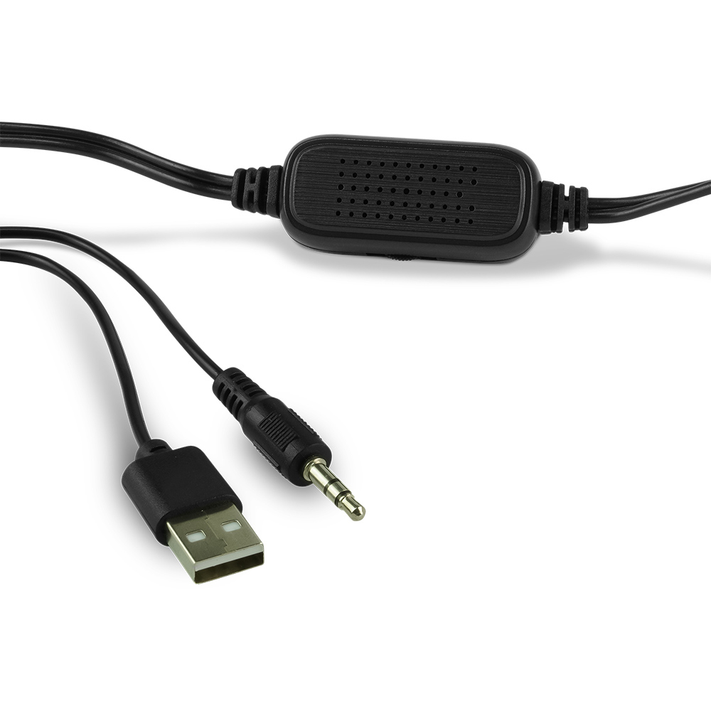 Bocinas 2.0. Vorago Start The Game SPK-108 RGB /USB /3.5 MM.