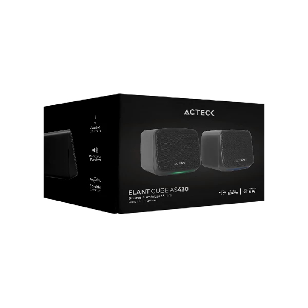 Bocinas Alámbricas 3.5 mm Elant Cube AS430 Advanced Series