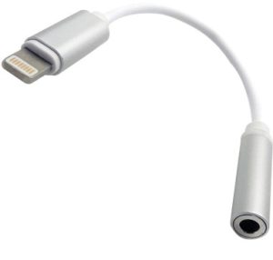 Cable Lightning Audio 3.5 mm, 13 Cms, 170101 BROBOTIX