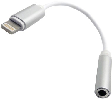 Cable Lightning Audio 3.5 mm, 13 Cms, 170101 BROBOTIX