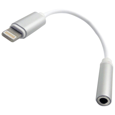 Cable Lightning Audio 3.5 mm, 13 Cms, 170101 BROBOTIX