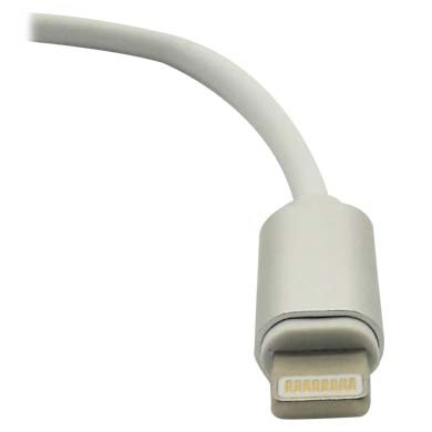 Cable Lightning Audio 3.5 mm, 13 Cms, 170101 BROBOTIX