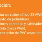 Cable UTP CONDUMEX 66446815, 305 m, Azul, UTP Cat6 Interior, 100% Cobre