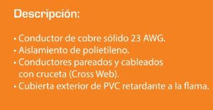 Cable UTP CONDUMEX 66446815, 305 m, Azul, UTP Cat6 Interior, 100% Cobre