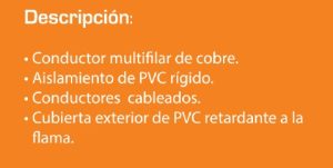 Cable de Alarma CONDUMEX 656252, 305 m, Color blanco, Cable para alarmas CL2R. 4/22 awg, 100% Cobre