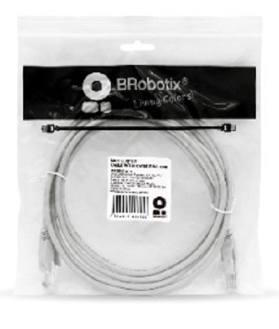 Cable de Red CAT 5E 0.5M BROBOTIX 497124