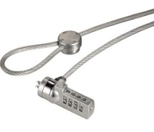 Candado de Combinación, K-Slot (Microsaver), P/Portátiles, Acero, BROBOTIX 128899