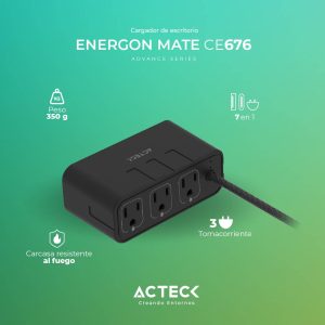 Cargador de escritorio Energon MATE CE4676 Acteck