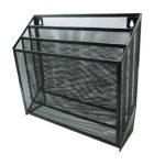 Clasificador Nextep ne-176 Malla Metálica tres niveles Grande caja blanco Negro