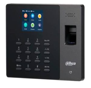 DAHUA ASA1222GL-D-Control de Asistencia Stand Alone con Batería Incluida/1000 Usuarios,Passwords y Tarjetas ID/2000 Huellas/100,000 Regs de Asistencia