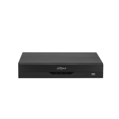 DAHUA XVR5104HS-4KL-I3 - DVR de 4 Canales 4k/ H.265+/ 4 Canales HDCVI+4 IP/ Hasta 8 Ch IP/ 1 Ch de Reconocimiento Facial/ Codificación con IA/