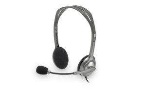 Diadema LOGITECH H111, PC/Juegos, Diadema, Gris, Alámbrico, 3.5 mm (1/8