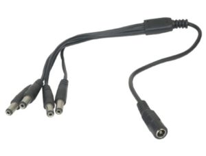 Divisor de fuente de poder de 1 entrada a 4 salidas. Marca Provision (PR-C14)