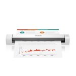 Escáner portátil Brother DS640, 15 ppm, Micro USB 3.0, soporta 1 hoja/credencial por escaneo, escanea hasta 100 hojas diarias